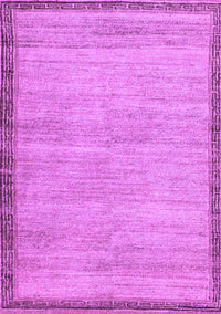 Abstract Purple Modern Rug, abs5307pur