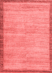 Abstract Red Modern Rug, abs5307red