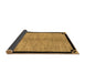 Sideview of Oriental Brown Modern Rug, abs5308brn