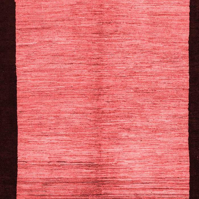 Machine Washable Oriental Red Modern Rug, wshabs5308red