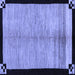 Square Oriental Blue Modern Rug, abs5308blu