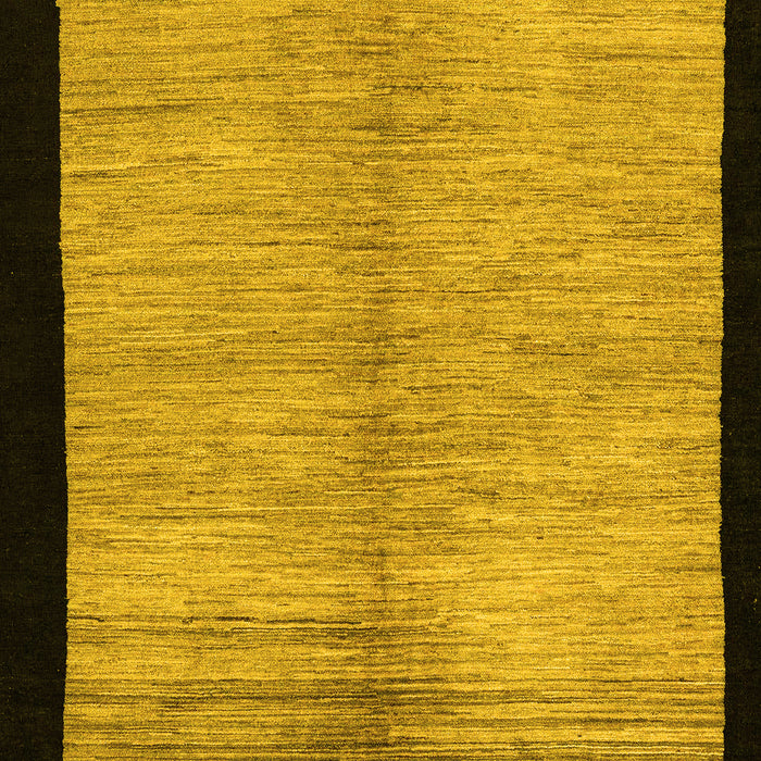 Oriental Yellow Modern Rug, abs5308yw