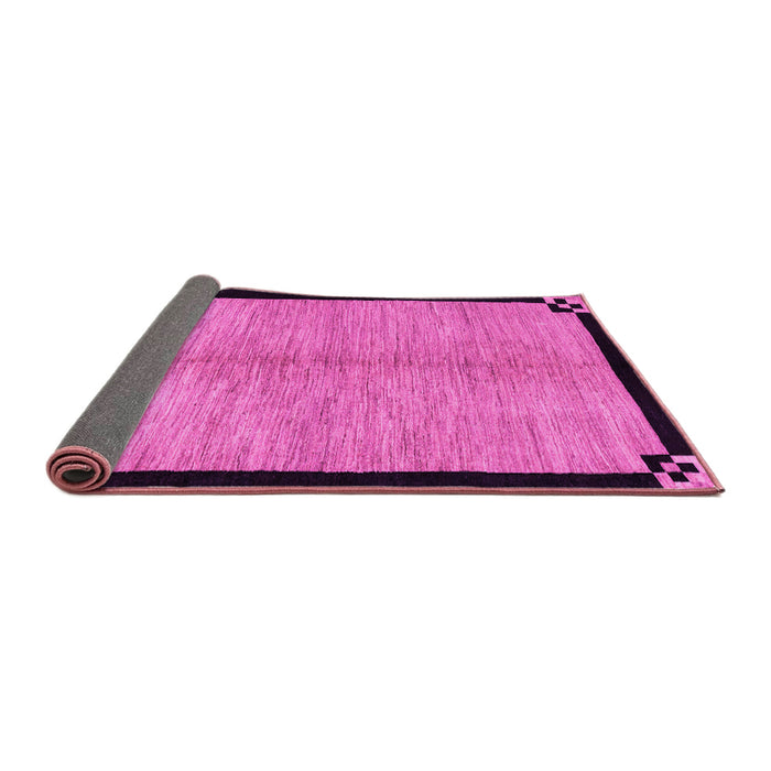 Sideview of Oriental Pink Modern Rug, abs5308pnk