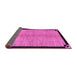 Sideview of Oriental Pink Modern Rug, abs5308pnk