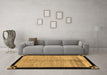 Machine Washable Oriental Brown Modern Rug in a Living Room,, wshabs5308brn