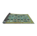 Sideview of Abstract Light Blue Modern Rug, abs530lblu