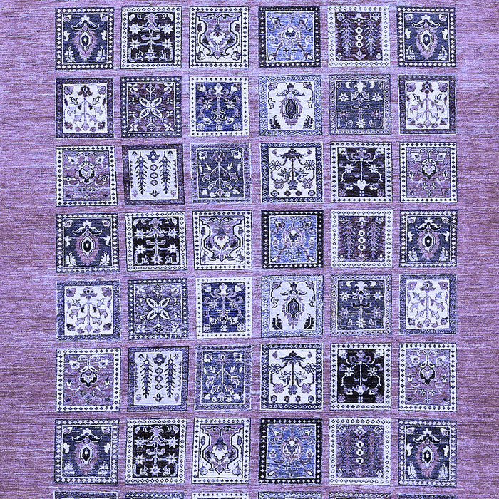 Abstract Blue Modern Rug, abs530blu