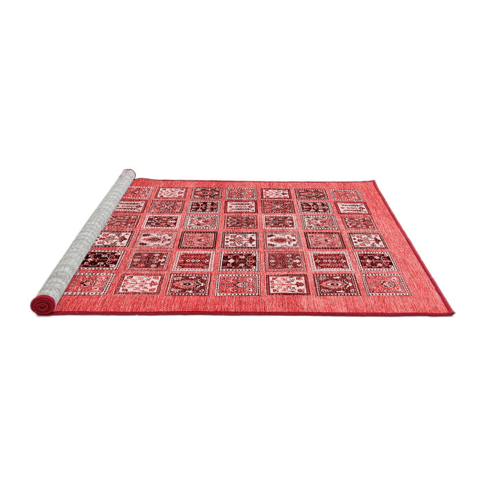 Modern Red Washable Rugs