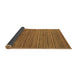 Sideview of Abstract Brown Modern Rug, abs5310brn