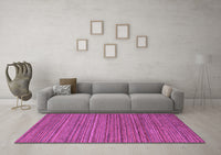 Machine Washable Abstract Purple Modern Rug, wshabs5310pur