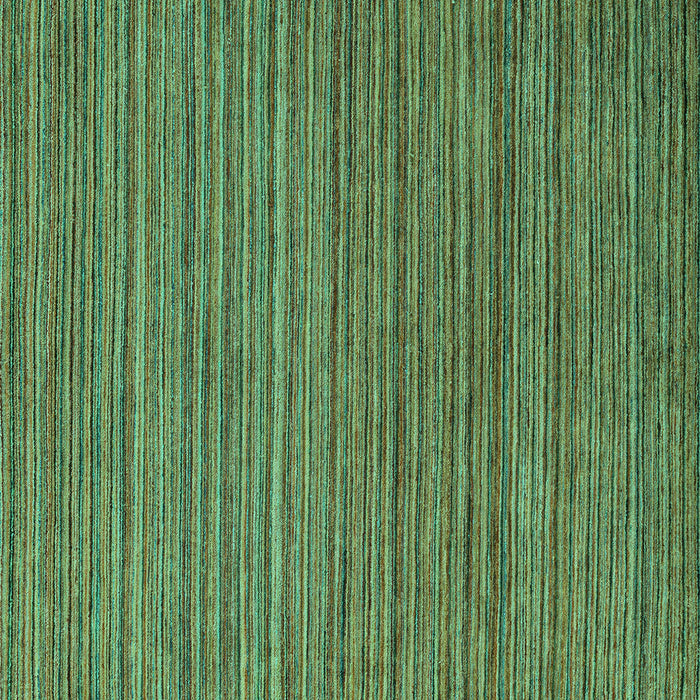 Square Machine Washable Abstract Turquoise Modern Area Rugs, wshabs5310turq