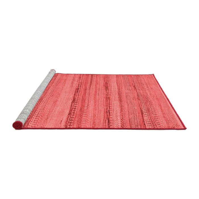 Modern Red Washable Rugs