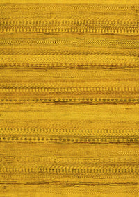 Abstract Yellow Modern Rug, abs5311yw