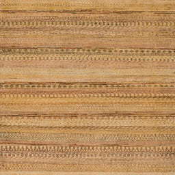 Square Abstract Orange Modern Rug, abs5311