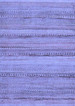 Abstract Blue Modern Rug, abs5311blu