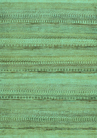 Abstract Turquoise Modern Rug, abs5311turq