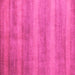 Square Abstract Pink Modern Rug, abs5312pnk