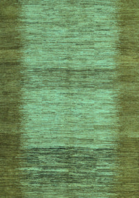 Abstract Turquoise Modern Rug, abs5313turq