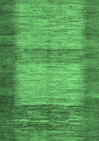 Abstract Emerald Green Modern Rug, abs5313emgrn