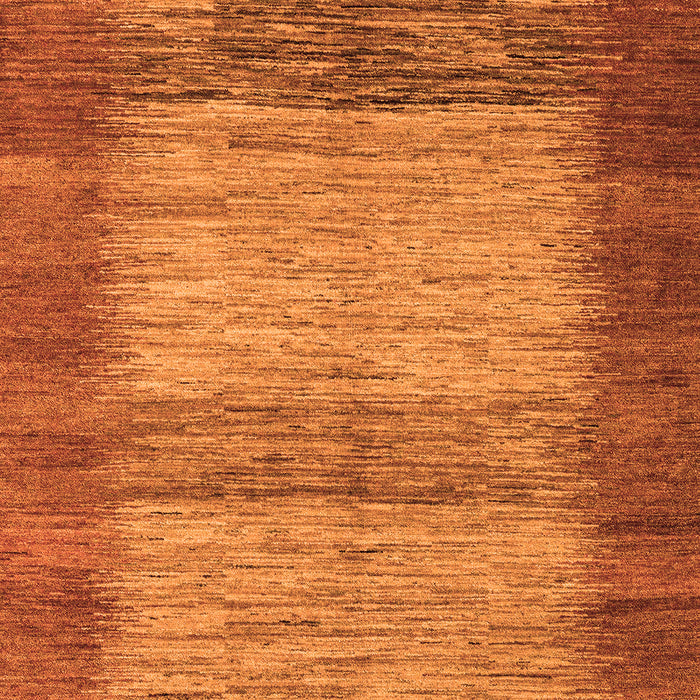 Machine Washable Abstract Orange Modern Area Rugs, wshabs5313org