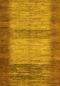 Abstract Yellow Modern Rug, abs5313yw