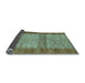 Sideview of Abstract Light Blue Modern Rug, abs5313lblu