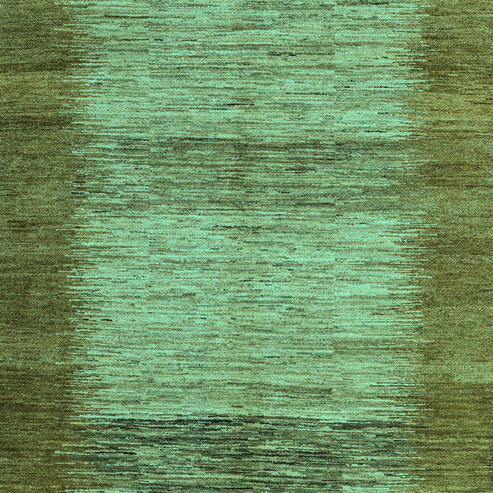 Machine Washable Abstract Turquoise Modern Area Rugs, wshabs5313turq