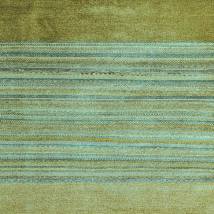 Square Abstract Light Blue Modern Rug, abs5314lblu