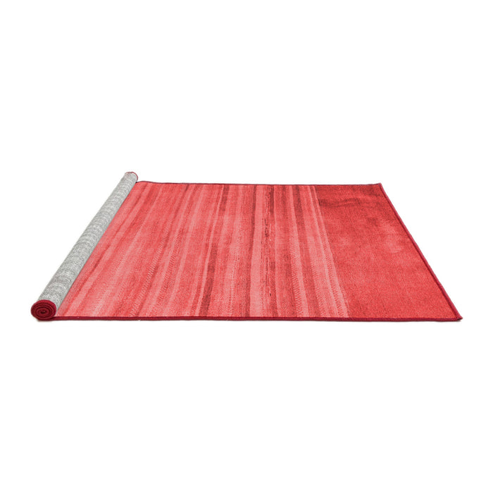 Modern Red Washable Rugs
