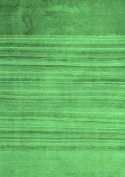 Abstract Emerald Green Modern Rug, abs5314emgrn