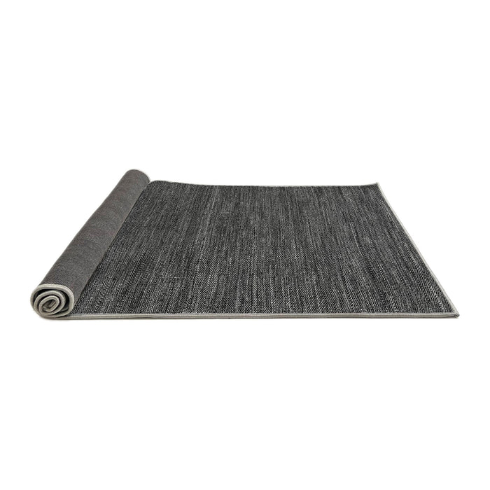 Sideview of Abstract Gray Modern Rug, abs5315gry