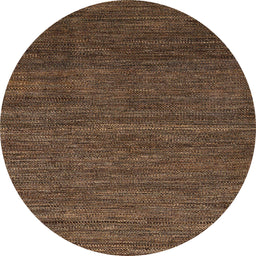 Round Machine Washable Abstract Night Red Rug, wshabs5315