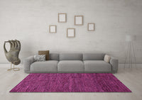 Machine Washable Abstract Pink Modern Rug, wshabs5315pnk