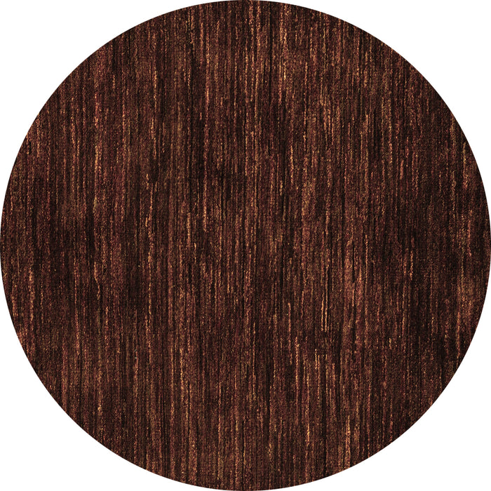 Round Machine Washable Abstract Brown Modern Rug, wshabs5316brn