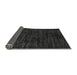 Sideview of Abstract Gray Modern Rug, abs5316gry