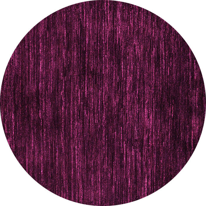 Round Abstract Pink Modern Rug, abs5316pnk