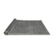 Sideview of Abstract Gray Modern Rug, abs5317gry