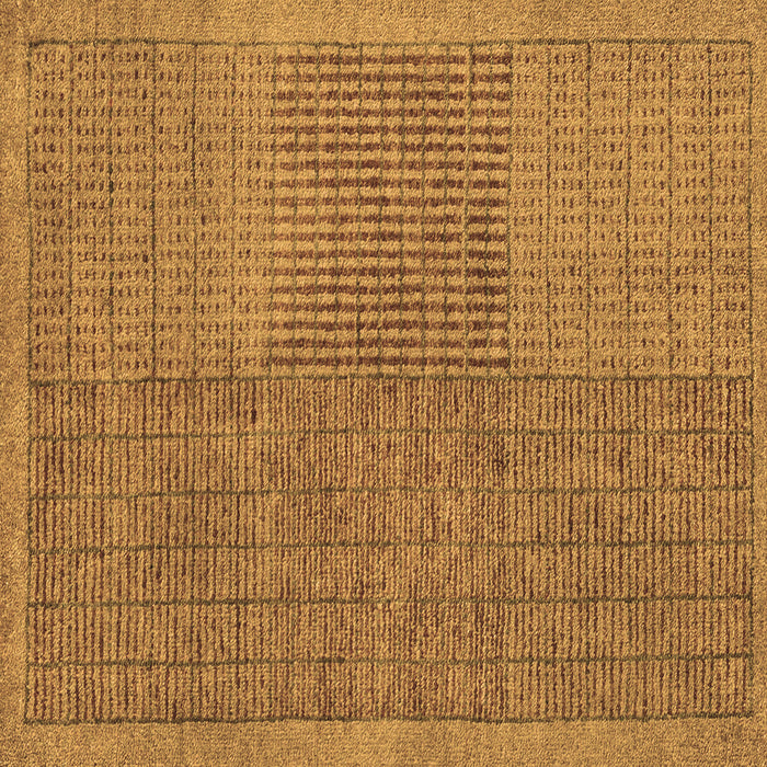 Square Machine Washable Abstract Brown Modern Rug, wshabs5317brn