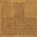 Square Abstract Brown Modern Rug, abs5317brn