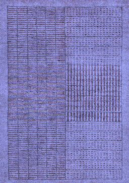 Abstract Blue Modern Rug, abs5317blu