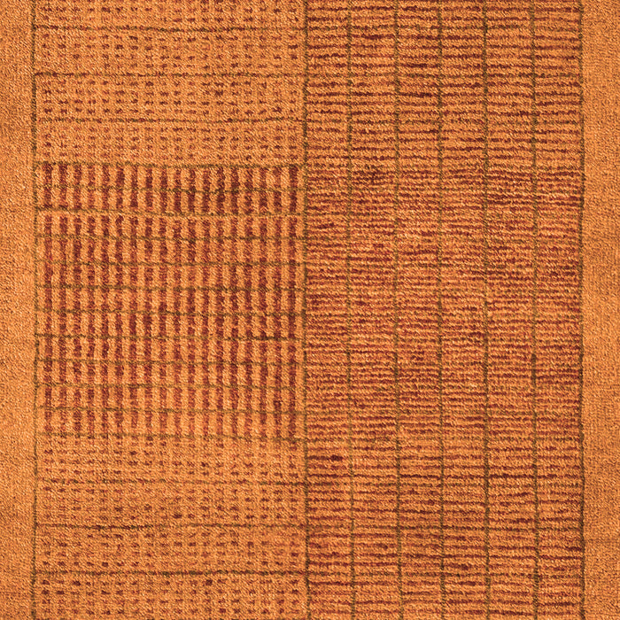 Abstract Orange Modern Rug, abs5317org