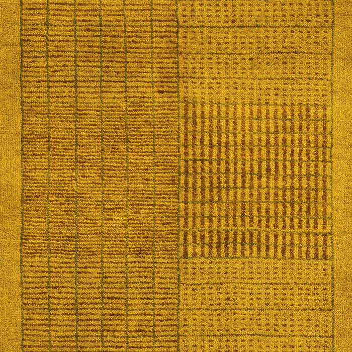 Abstract Yellow Modern Rug, abs5317yw