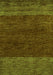 Machine Washable Abstract Green Modern Area Rugs, wshabs5318grn