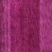 Square Machine Washable Abstract Purple Modern Area Rugs, wshabs5318pur