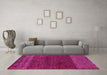 Machine Washable Abstract Purple Modern Area Rugs in a Living Room, wshabs5318pur