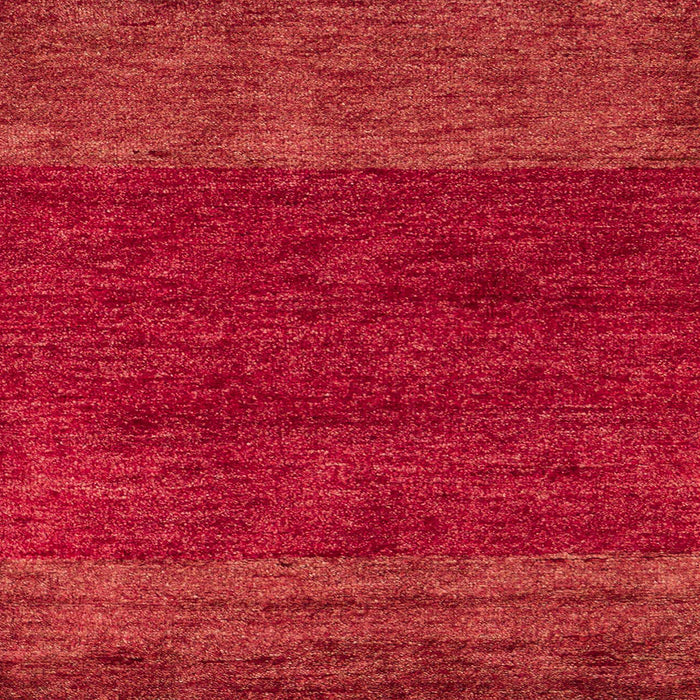 Square Machine Washable Abstract Red Rug, wshabs5318