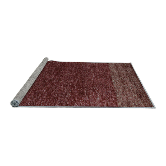 Sideview of Machine Washable Abstract Light Blue Modern Rug, wshabs5318lblu