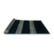 Sideview of Abstract Light Blue Modern Rug, abs5319lblu