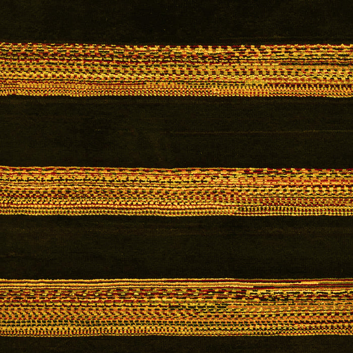 Abstract Yellow Modern Rug, abs5319yw