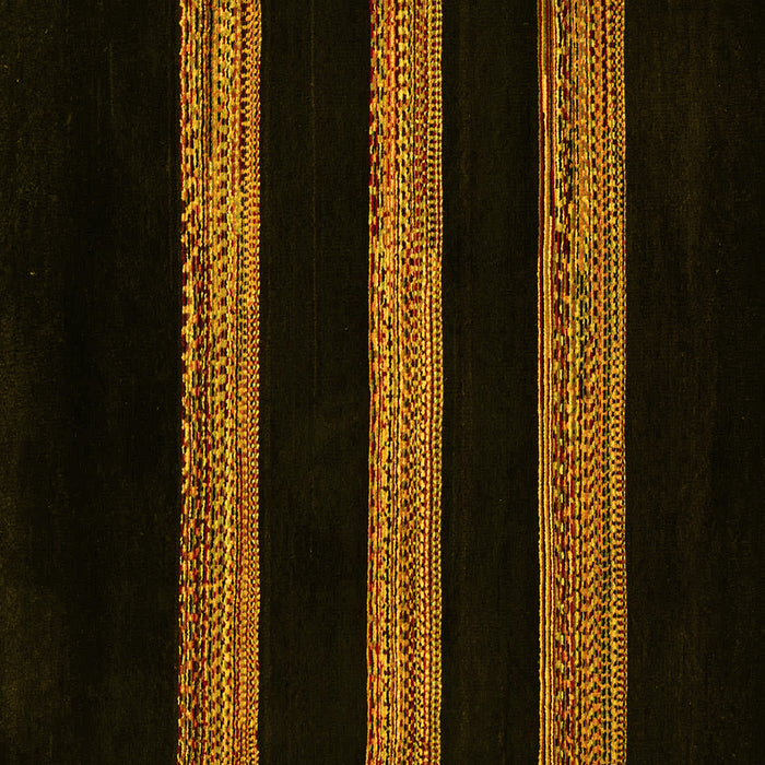 Square Abstract Yellow Modern Rug, abs5319yw